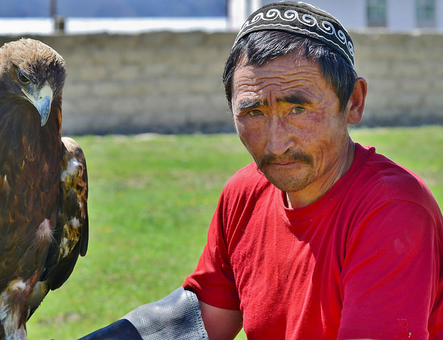 Hunting with Eagles in Central Asia