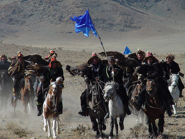 Hunting with Eagles in Central Asia