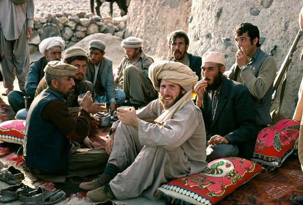 Central Asian hospitality Melmastia Steve McCurry with Mujahedeen