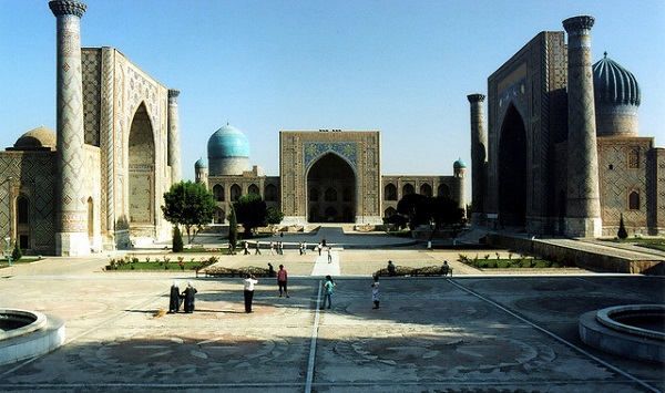 Central Asian Rally Uzbekistan Samarkand Registan