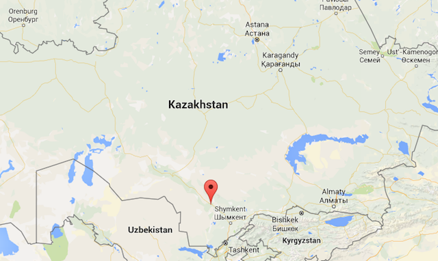 Turkistan. Photo Credit: Google Maps