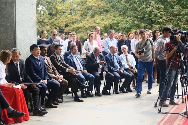 Opening Speeches. Photo Credit: MiK Facebook