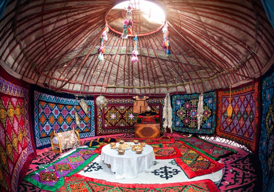 evolution of the yurt