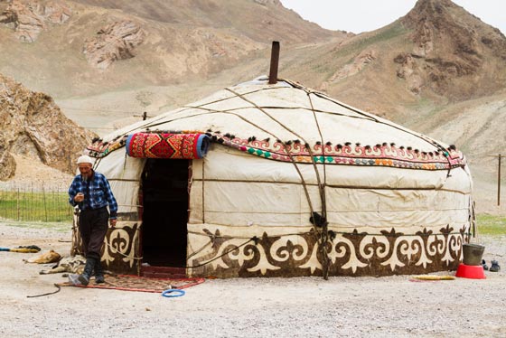 Evolution of the yurt