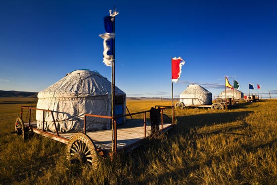 evolution of the yurt