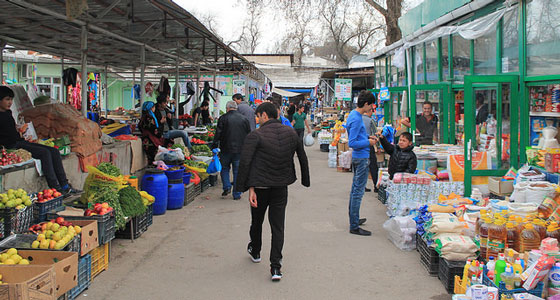 Tajik market