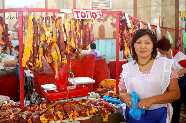 markets in Central Asia